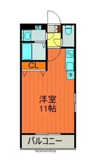 TYマンション【407号室】の間取り