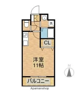 TYⅡ【503号室】の間取り