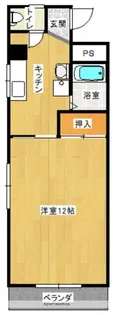 後藤マンション【1階】の間取り