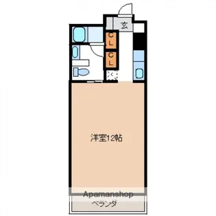 SI清水【302号室】の間取り