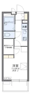 レオパレスヒルズハイネ【1階】の間取り