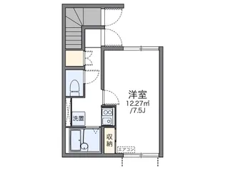レオネクストパシフィックメゾン【1階】の間取り