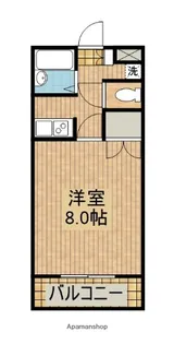 セラフィム【406号室】の間取り