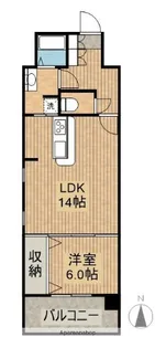 アルテマイスター【8階】の間取り