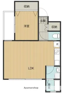 リヴィエールトピカ【9階】の間取り
