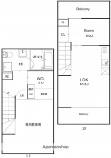 AKHA2【1階】の間取り
