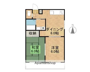 Jコーポ【2階】の間取り