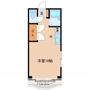 シャボンドール大工町【3階】の間取り