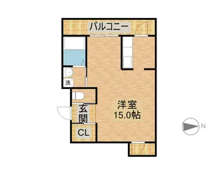ノアホーム大塚【3b号室】の間取り