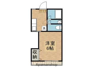 1Kの間取り画像