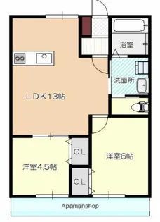 第5TOKIWAビル【402号室】の間取り