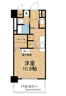 パロスバーデスAPT【802号室】の間取り