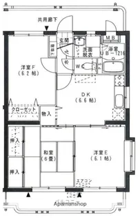 サニーコート(本郷北方)【1階】の間取り