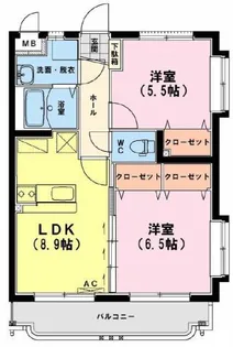ユーミー吾田東【1階】の間取り