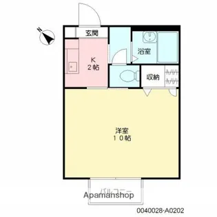 サンコート福島【202号室】の間取り
