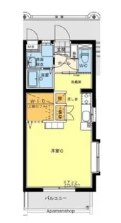 オーシャンハイツ五番館【1階】の間取り