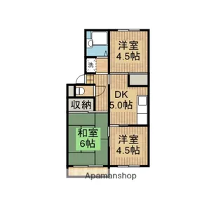 榮アパート【106号室】の間取り