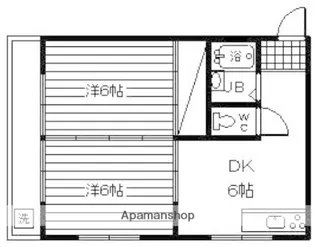 オリエントビル【402号室】の間取り