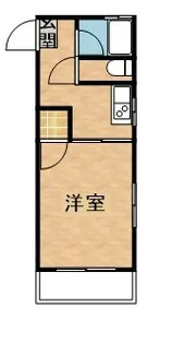 スプルース【41号室】の間取り