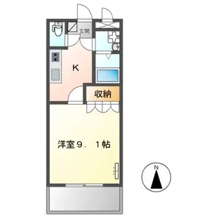 トレス エルマーナ【2階】の間取り