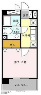 ソレイユ木山【3階】の間取り