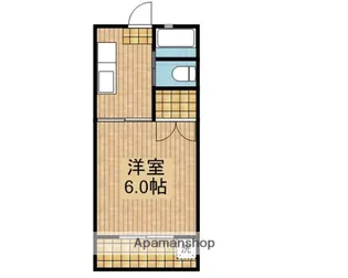 協和ハイツ【302号室】の間取り