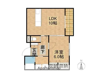 エスペランサKOBE【303号室】の間取り