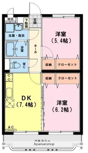 ユーミーアルタイルⅡ【2階】の間取り