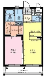 BELLO DONI【3階】の間取り