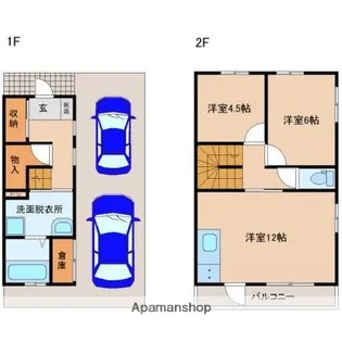 OHANA OLU OLU【101号室】の間取り