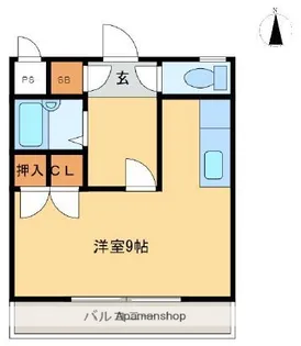 パークコート大塚【502号室】の間取り