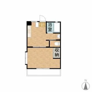 鈴木グリーンハイツC【301号室】の間取り