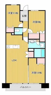 ザ・レジデンス大淀河畔【1404号室】の間取り
