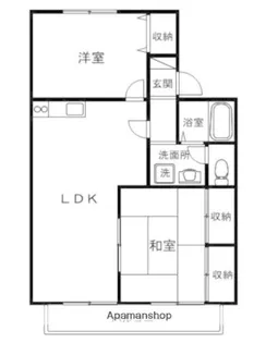 パークハイムC【2階】の間取り