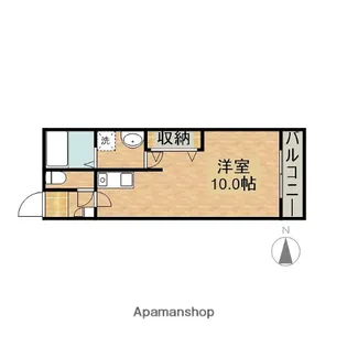 エンジェリック【110号室】の間取り