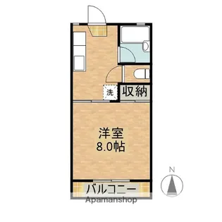 グリーンヒルズ(月見ヶ丘)【103号室】の間取り