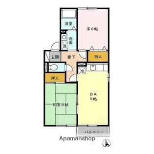 FIRST KOBE【1階】の間取り