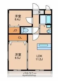 NEIGHBORS【503号室】の間取り