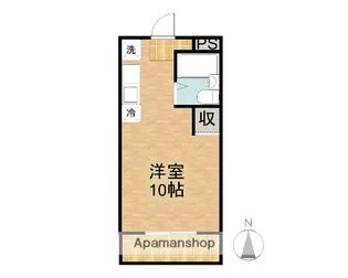 LUCE(ルーチェ)【3階】の間取り