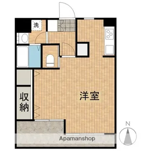 PLEJOUR原町【202号室】の間取り