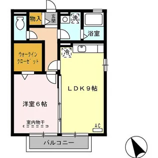 リヴェール・Nayu【2階】の間取り
