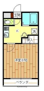 KOマンション【407号室】の間取り