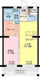 メゾン アバント【3階】の間取り