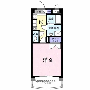 エトワール S・K【4階】の間取り