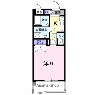 エトワール S K【1階】の間取り