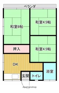 大塚アパート【2階】の間取り