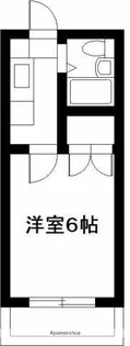 コーポ城南【3階】の間取り
