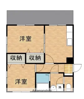 グランドハイツ【105号室】の間取り