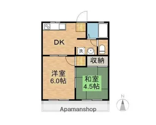 セフィーラ木花【1階】の間取り