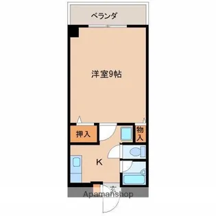 コスモ恒久【308号室】の間取り